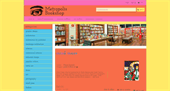 Desktop Screenshot of metropolisbookshop.com.au
